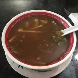 Hot &amp; sour soup ...so good!
