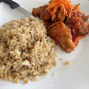 Spicy Hawaiian Shrimp