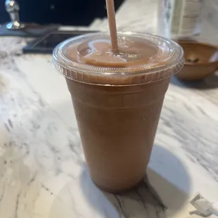 Strawberry banana smoothie