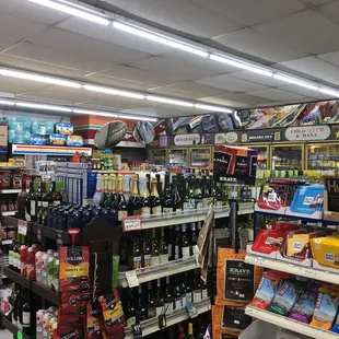 Well-stocked and clean