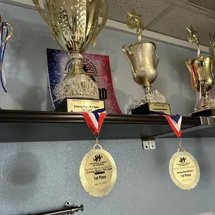 Herbalife Nutrition trophy's.