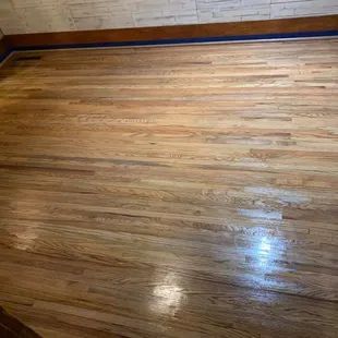 Refinished Hard Wood Floors
