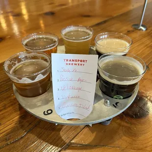 Beer flight