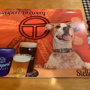 For $20 u get this awesome calendar and Stella is on the cover, Stella is here lots of times, you will luv her