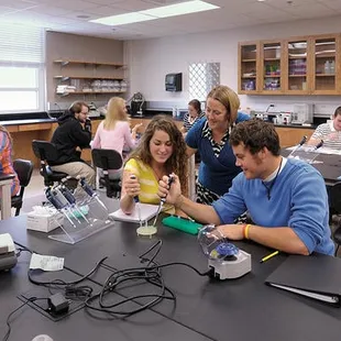 Inside the classroom