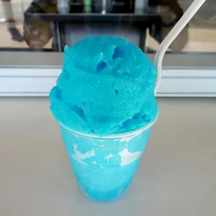 Blueberry Philly water ice ... perfect for a hot day!