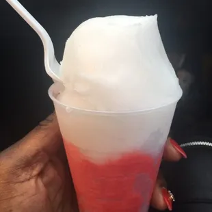 Lemon and cherry yummmmm!