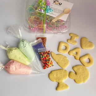 Father's Day Kit (cookies/frostings/sprinkles vary per kit)