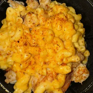 Seafood Mac and cheese