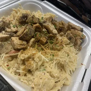 Jerk Chicken Alfredo