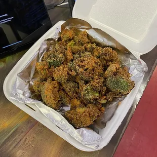 Fried broccoli(teaser)