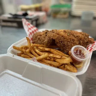 2 Piece Catfish Basket