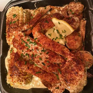 Crab and Shrimp combo