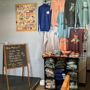 Merch area
