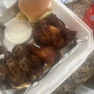 Wings and sliders