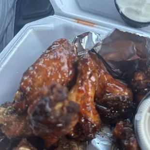 fried chicken wings, poultry, bbq chicken, chicken, chicken wings, food, chicken wings and fried chicken, fried chicken, bbq wings