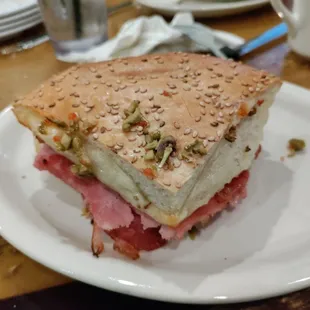 Toasted muffaletta!