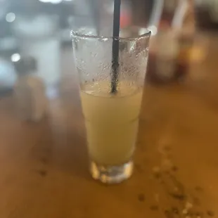 Frozen lemon drop