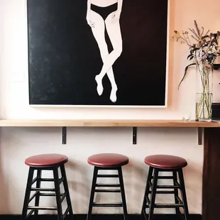 Front bar area