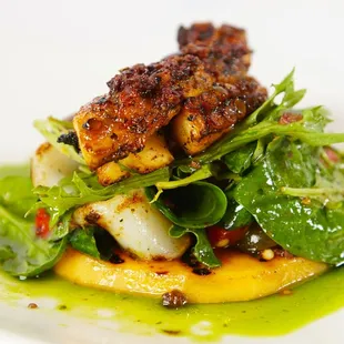 Spain grilled octopus, Yum!