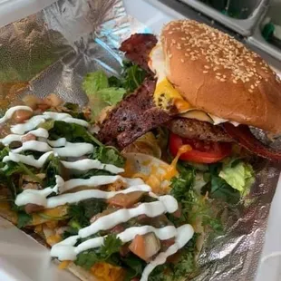 Burgers and tacos instead of fries