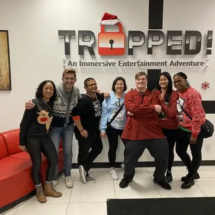 With our game master, Dallin - he's awesome!