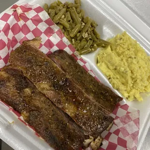 bbq ribs, ribs, food