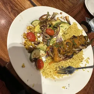 Mesquite BBQ Shrimp Brochette