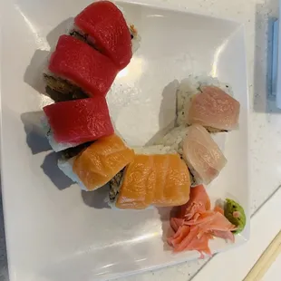 *Rainbow Roll