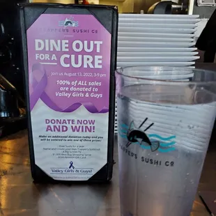 Dine out for a cure fundraiser