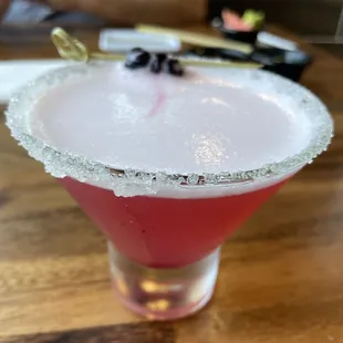 Blueberry lemon drop