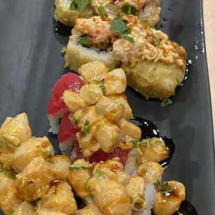 Mt Rainer sushi roll