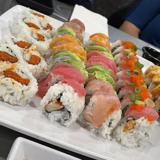 *California Rainbow Roll