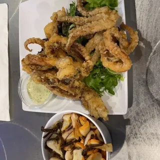 *Crispy Fried Calamari