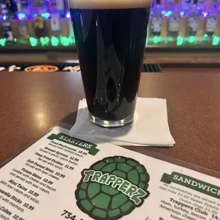 Pavlov&apos;s Peanut Butter Treat porter.
