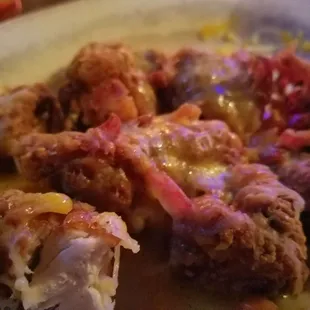 Chicken Chunks...Cheddar Bacon.
