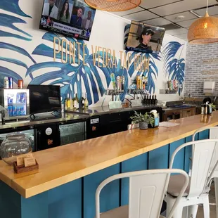 interior, sushi and sashimi