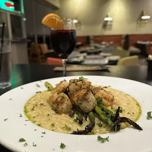 Scallop Risotto