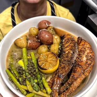 Salmon Piccata