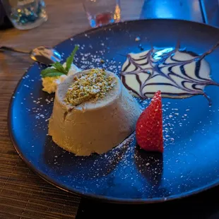 Pistachio Panna Cotta