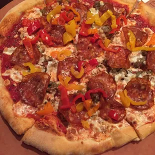 Sausage Fennel Pizza- mm!