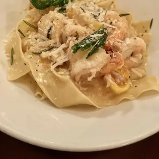 Shrimp Pappardelle