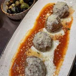 Crispy Pancetta Arancini