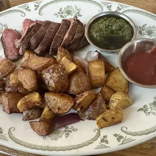 Brunch Steak, $28.