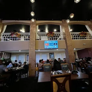 More upper balcony seating (both sides have balcony seating!)