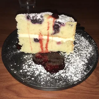 Mixed Berry Mascarpone Lemon Cake