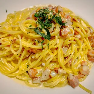 Bianca 's Special Spaghetti Carbonara