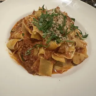 Pappardelle Bolognese