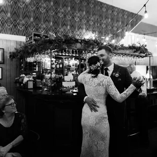 We host private parties for all sorts of events, including weddings!