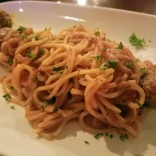 Spaghetti and Meatballs
